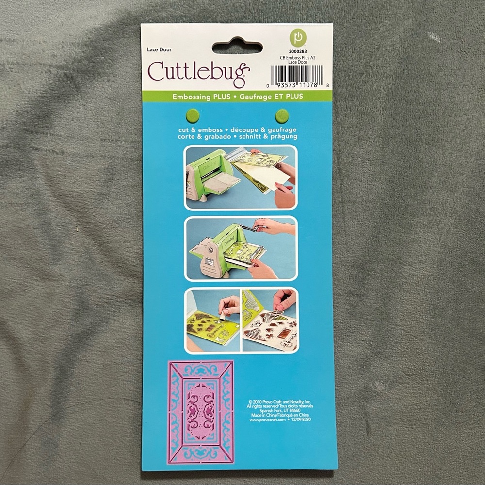 Cuttlebug A2 Embossing Plus LACE DOOR - Picture 3 of 8